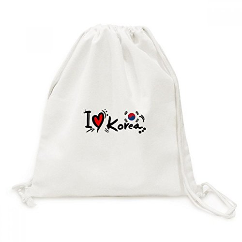 Sac cordon en toile Corée le cadeau idéal pour passionnés de culture coréenne