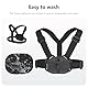 NEOSOU Brustgurt mit magnetischem Schnellverschluss für DJI Osmo Action 5 Pro Action 4 3 Aaccessories