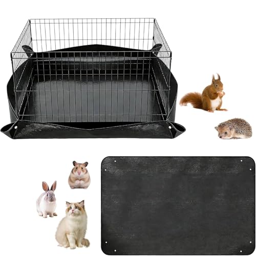 MJFENDAI Guinea Pig Cage Liner 150x100cm, Waterproof Pet Playpen Mat, Reusable Guinea Pig Bedding for C&C Grids, Cage Liners for Hamster, Rabbit, Cat, Indoor/Outdoor Use