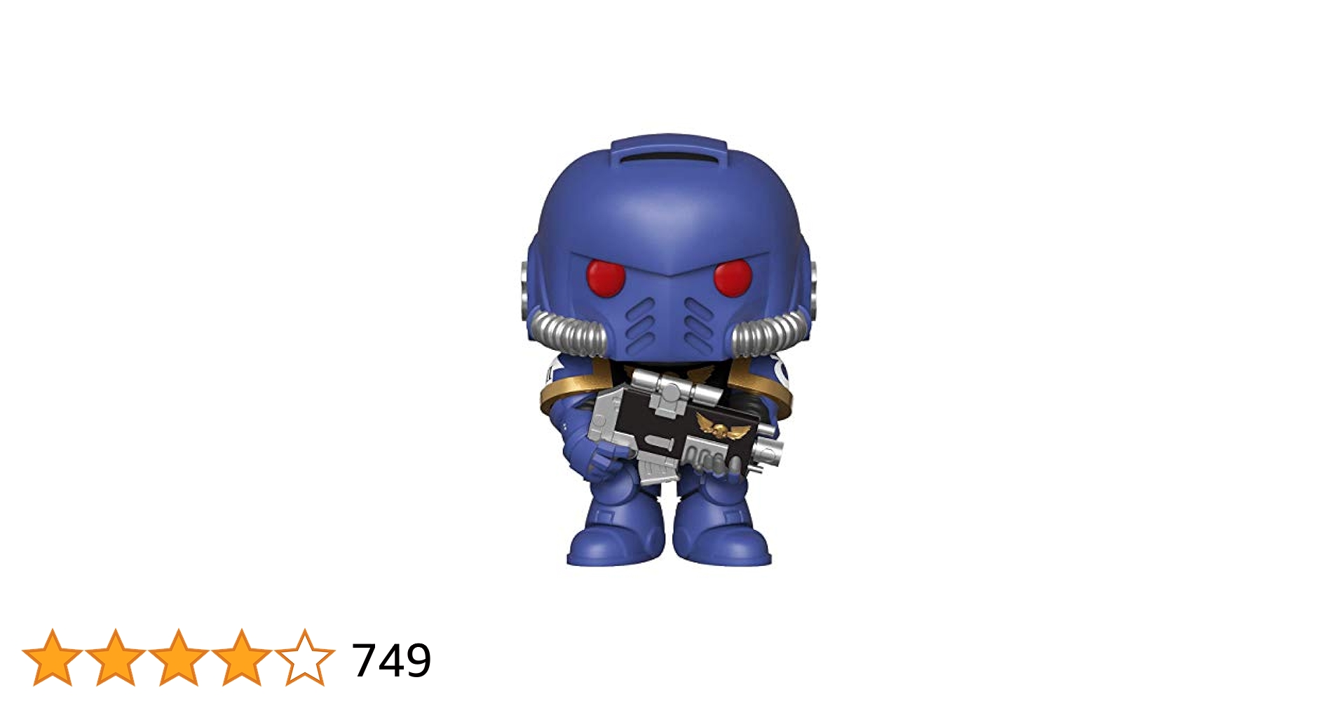 ゲームキャラクター funko pop ! warhammer 40k Funko Warhammer 40K POP Games Ultramarines Intercessor Vinyl