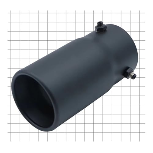 Silenciador de escape con doble espesor de acero inoxidable antioxidante para coche