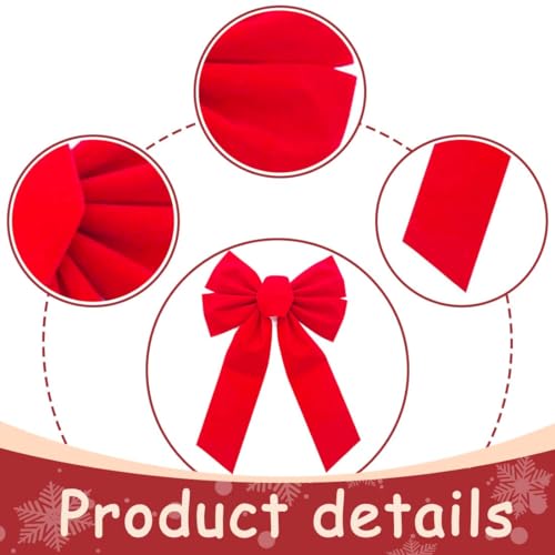 EIHI Geschenkschleife Groß, Schleife Dekoration Keine Montage Kranz Schleife für Geschenkverpackungen Blumen Handwerk Verpackung Hochzeit Geburtstag Party Garten Dekoration, 1 Stück