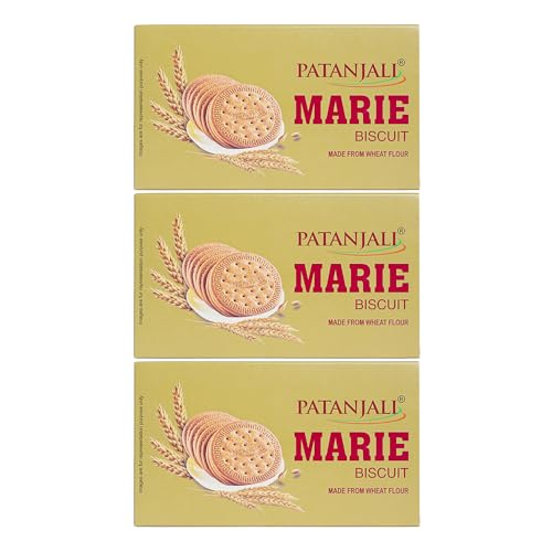 Patanjali Marie Biscuit (Pack Of 3) - 240g / 0.52 lb