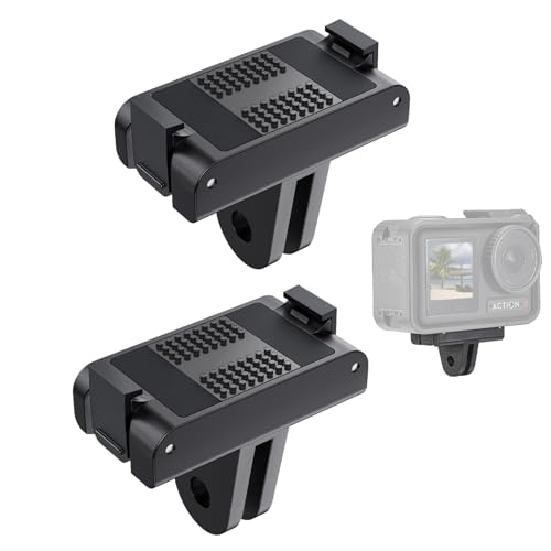 latikaly DJI OSMO Action 3/4/5PRO�p���C�}�E���g 2���Z�b�g ���C�A�_�v�^�[�}�E���g �N�C�b�N�����[�X���A�_�v�^�[ �N�V�����J�����A�N�Z�T���[ �E���h�~ DJI�p�A�N�Z�T���[