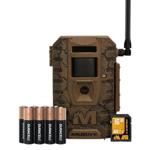 Image of Muddy Outdoors Mitigator 3.0 Combo - Cellular Trail Camera with 36MP, 720p Video, Batteries & 16GB SD Card Included