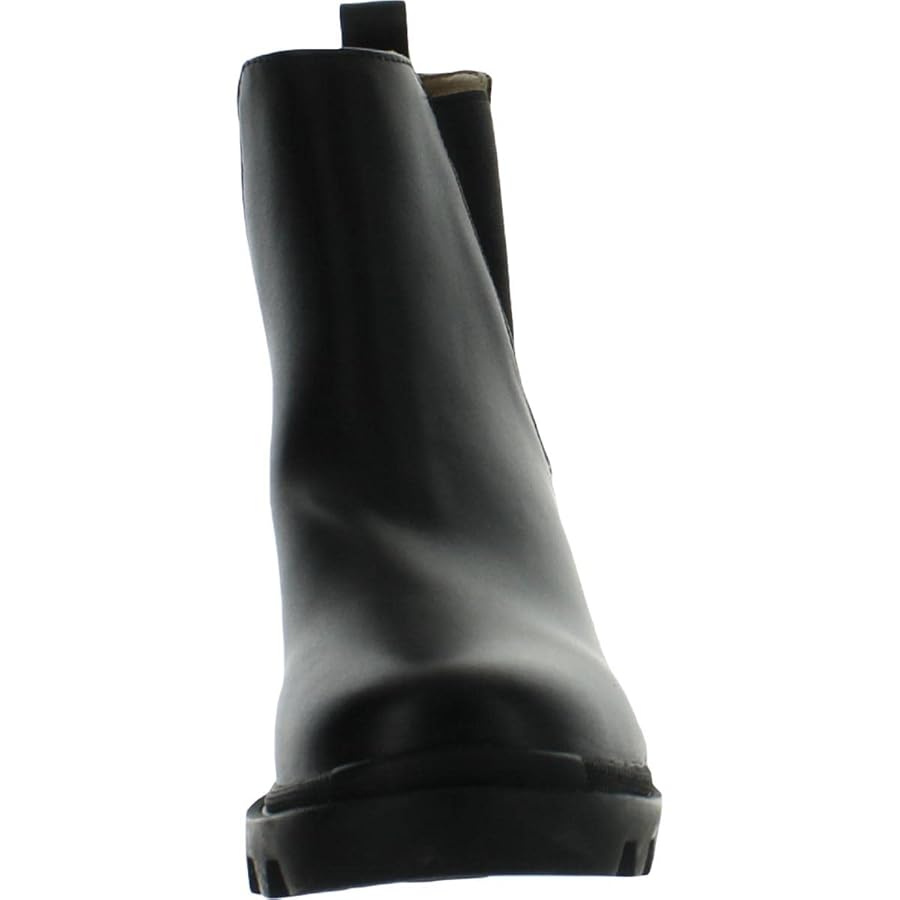 Steve Madden ポイントトゥ アンクルブーツ Nebula NEBULA Black Leather Women's Pointed-Toe Ankle Booties