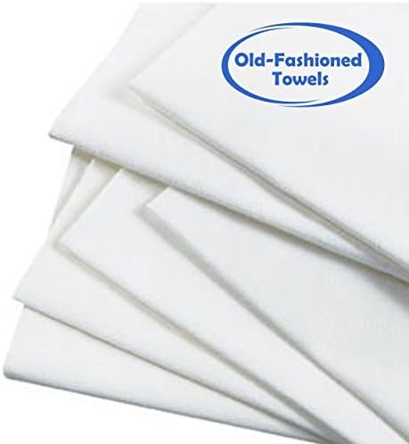 Old-Fashioned Cotton Flour Sack Towels 30 Inch x 30 Inch Set of 3