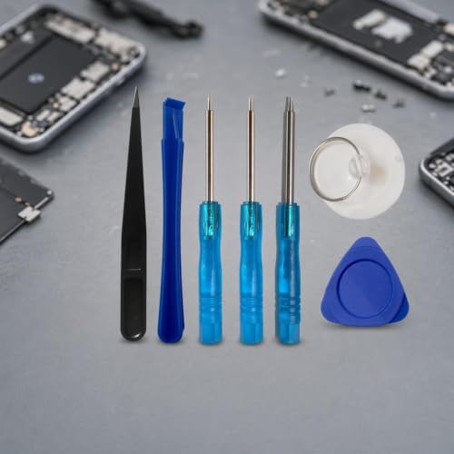 Image of Spudger Pry Tool Kit 7 Piece Opening Tool, Plastic & Metal Spudger Tool Kit, Ultimate Prying & Open Tool for iPhone, Laptop, iPad, Cell Phone, MacBook, Tablet, Computer, Electronics Repair