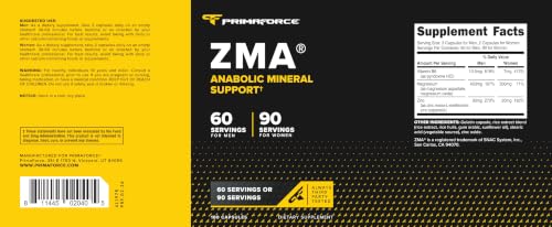 Primaforce ZMA Dietary Supplement