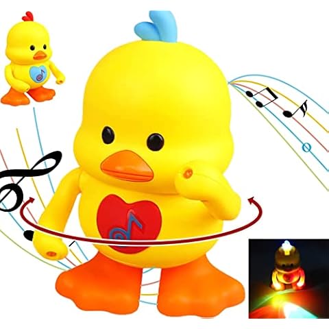 Aunis 2022 New Dancing Duck Toy - Dancing and Singing Musical Duck with Led Lights, Early Educational Toy Gift For Kids (1 pcs) Cover