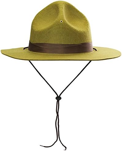 Funny Party Hats Ranger Hat - Brown Drill Sergeant Military Campaign Hat