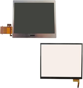 New Version Bottom Lower LCD Screen Display Replacement for Nintendo DS Lite DSL NDSL with Touch Tool