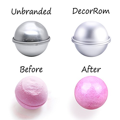 Bath Bomb Mold Set With Soap Colorant,Shrink Wrap Bags - Food Grade Skin Safe Soap Dye For Diy Bath Bomb Making Supplies Kit - Liquid Bath Bomb Dye For Soap Coloring - With Instructions #TOP6