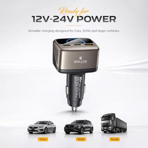 Image of Stellar Drive XC-11 Prime 90W Car Charger