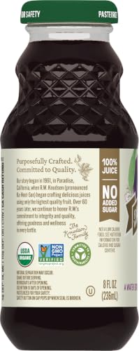 Image of R.W. Knudsen Organic Just Prune Juice, 8 fl oz (Pack of 12)