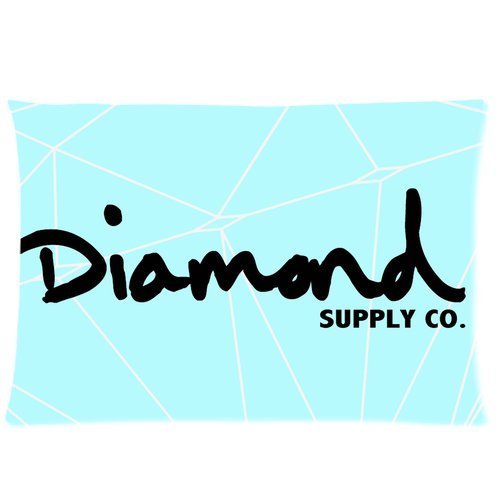Fashion Diamond Supply CO.Printed 20 X 30 Inches Custom Cushion Throw Pillow Cover Case By Funny Gift