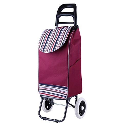 Carretilla plegable multiusos de aluminio con cuatro ruedas miniatura 1