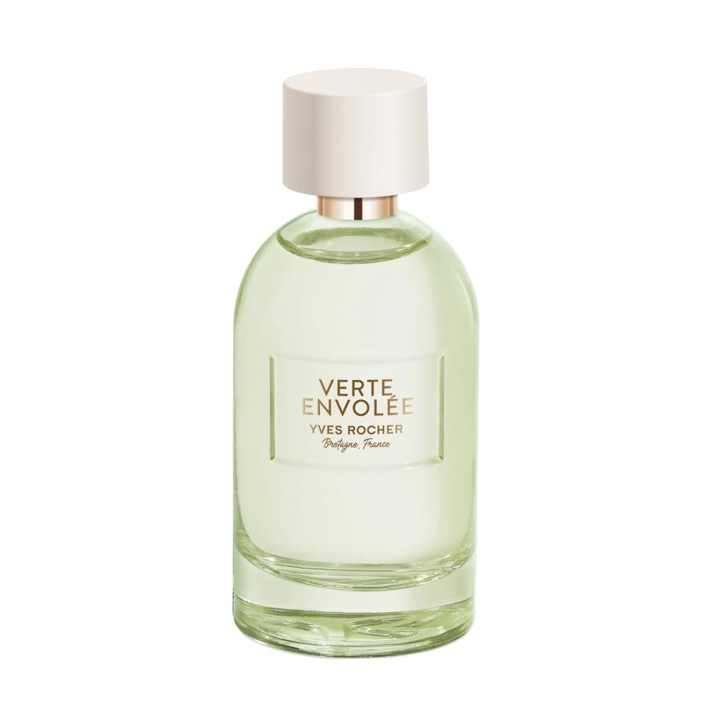 Yves Rocher PLEINES NATURES - Eau de Parfum Verte Envolée- Mit Noten von schwarzem Tee, Zitrone und Rose-Erfrischender, zitrusbetonter Damenduft - 30 ml - Muttertagsgeschenk