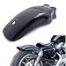 Black Motorcycle Metal Rear Fender Mudguard For Harley Honda Kawasai Suzuki Yamaha