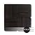 Deck Tiles - Patio Pavers - Acacia Wood Outdoor Flooring - Interlocking Patio Tiles - 12"x12" (20 Pack) - Ebony Finish - Checker Pattern Decking