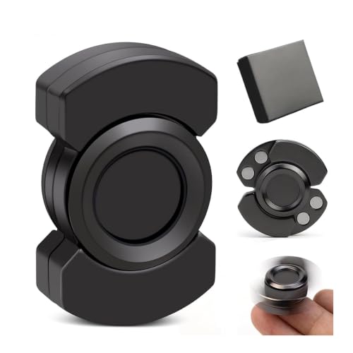 Image of Fidget Toys, 3-in-1 Desktop Fidget Slider and Box Set, Stress Relief Toys Adults, Office Focus Aid, Portable Anxiety Relief (Black（B）)