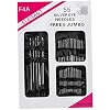 55 Stks Grote Oog Hand Naainaald Grote Oog Stikken Breiaalden Set met Metalen Crewel Naald Blunt Naald voor Doek Quilt…