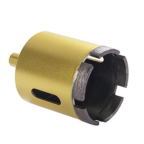 Drilax 1 3/4 Inch Diamond Brick Concrete Block Masonry Hole Saw Heavy Duty Wet Dry Use 1-3/4 Inch 1.75 Inch Single Pack #TOP1