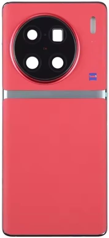 Compatible Rear Glass Panel for vivo X90 Pro Plus Model V2227A – Battery Door Back Cover, Battery Back Cover Housing Replacement Part (Black)