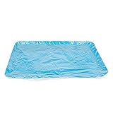 Viumbedoin 100PCS Disposable Rabbit Cage Liner, Plastic Pet Cage Liner Suitable for Rabbit,...