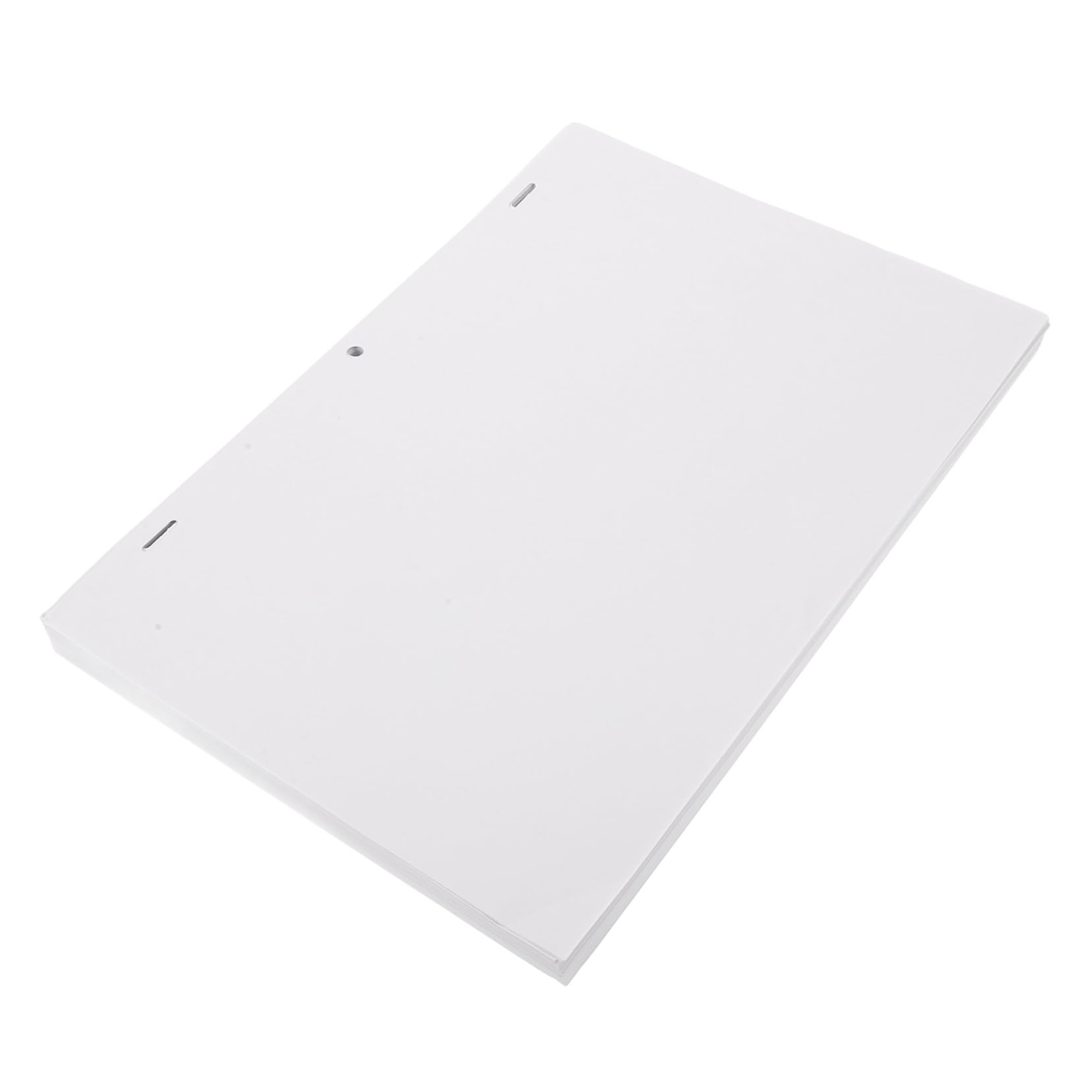 Angoily Hojas de Papel de Arte Blanco Fácil de Pintar y Escribir 200 para Animación y Dibujo Adecuado para Estudiantes en Manualidades y Bocetos