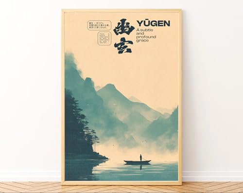 Image of Gamya Framed Japan Samurai Theme Motivational Quote Posters For Office, Living Room, Bedroom Wall Decor - Aesthetic Room Decor (13x19 Inches) (Japanese Philosophy)