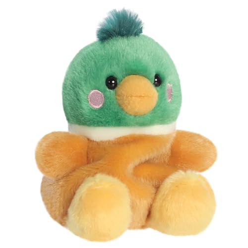 AURORA, 33993, Palm Pals Puddles Mallard Duck 5In, Soft Toy, Multicolour, Multicolor, 5 inches - Image 2