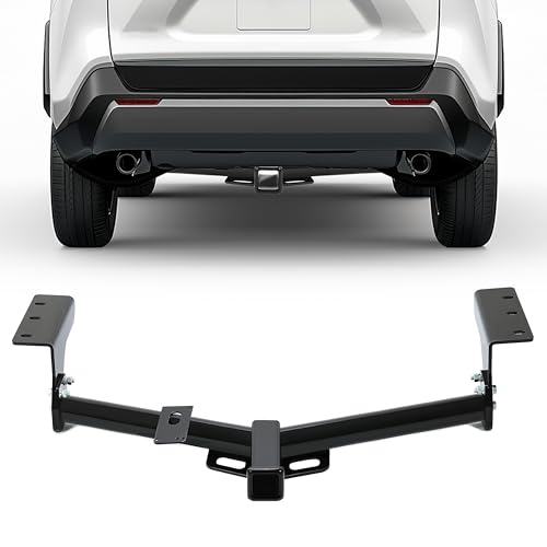 Kojem Class 3 Trailer Hitch Compatible with 2006-2018 Toyota RAV4 2 Receiver Tow Hitch Powder Coated