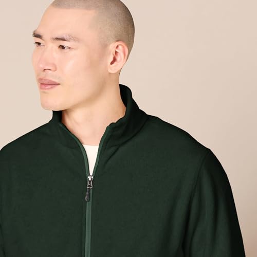 Image of Amazon Essentials Men's Full-Zip Polar Fleece Jacket, Warm, Soft with Zippered Pockets for Cold Outdoor Weather (Available in Big & Tall)