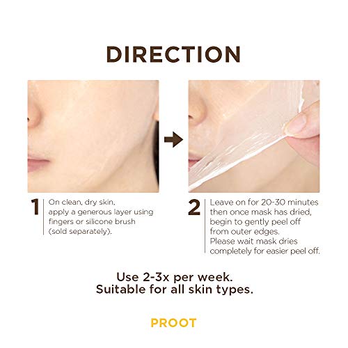 Proot PROOT_CALENDULA Calendula Peel Off Mask | With Herbal Infused Brightening Serum thumb #1