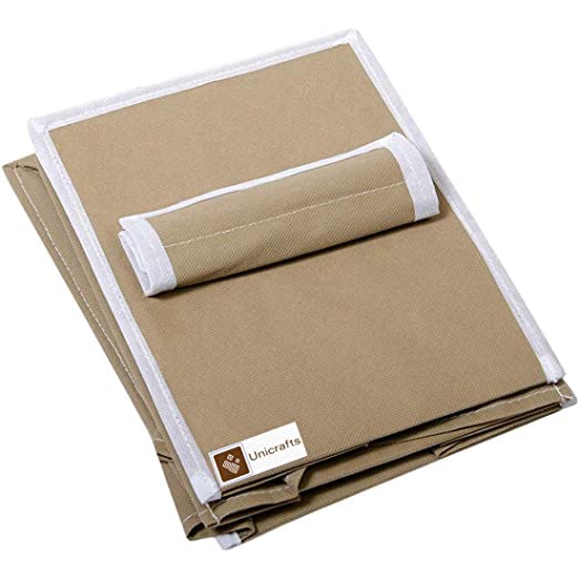 Image of Non Woven Hanging Organizer (Beige, Pack of 2 (4 Shelf))