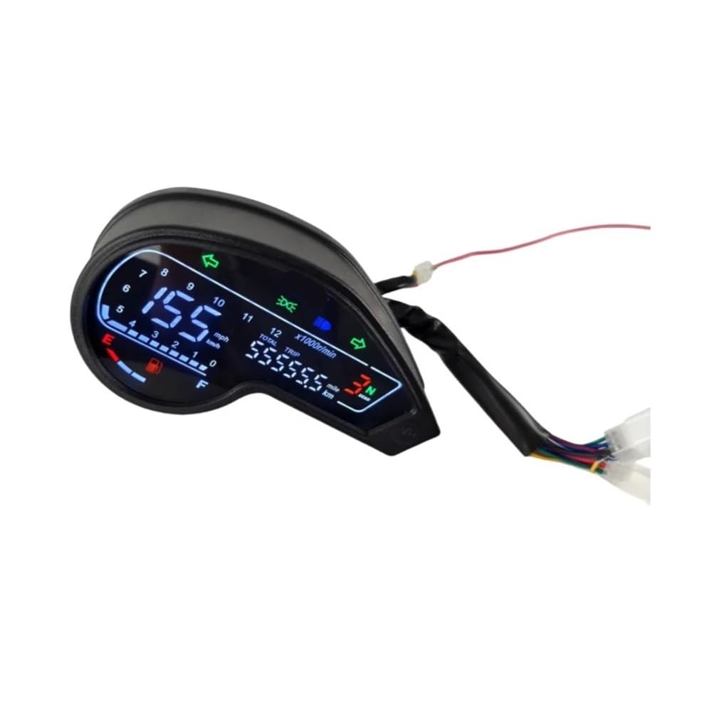 Compteur Kilométrique Double Tableau de Bord pour Compteur Vitesse numérique Moto pour Italika DM 250x, pour Crossmax 250 Pro