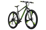 KS Cycling Mountainbike Hardtail 29'' Sharp Schwarz-Grün RH 46