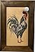 Bellewood Designs Farmhouse Rooster Gun Concealment Furniture - Handcrafted Hidden Gun Storage Wall Decor - Hidden Gun Shelf with Magnetic Lock for Quick Access
