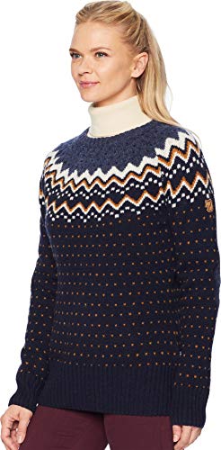Image of Fjallraven Ovik Knit Sweater Dark Navy MD