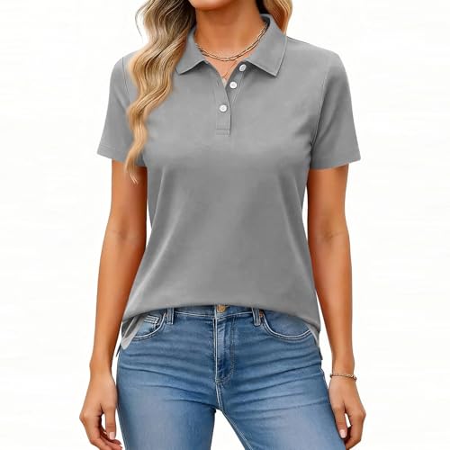 10 Best Polo Shirts for Women That Elevate Any Casual Outfit 3 Women's Short Sleeve Polo Shirt with Sun Protection