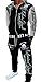 Produktbild Unbekannt Herren Fitness Jogginganzug Sportanzug Trainingsanzug A.2254 ARMS ARMS XXL, Schwarz-Grau
