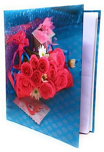 Image of Natraj Series Photo Album with Extra Clear PVC Film 200 Photos (Photo Size Supported: 4x6 Inches, Multicolour) (Design 7)