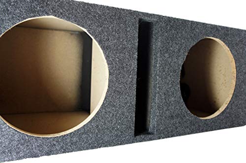 American Sound Connection Car Audio Dual 10" Vented Subwoofer Stereo Sub Box Ported Enclosure 5/8" MDF - Thumbnail 4