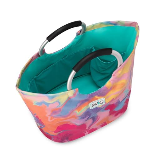 Image of Swig Life Loopi Tote Bag, Large, Lightweight, Waterproof Beach and Utility Bag