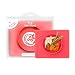 ezpz Mini Bowl - One-Piece Silicone placemat + Bowl (Coral)