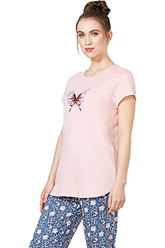 Image of Van Heusen Women's Cotton Regular Fit T-Shirt