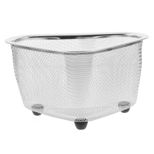 Canasto triangular para desagüe de cocina en esquina