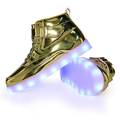Unisex LED Shoes Light Up Shoes High Top Sneakers for Women Men2