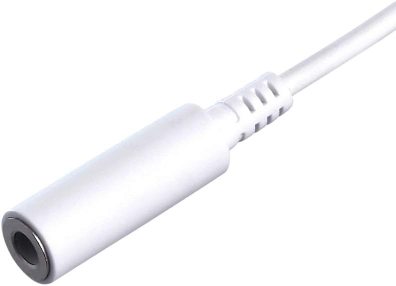 Amazon Basics Lightning to 3.5 mm Headphone Jack Adapter, MFi Certified Compatible for Apple iPhone/iPad/iPod - White